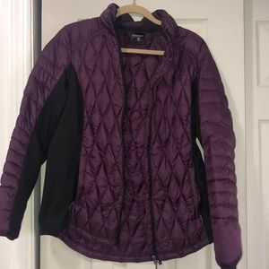 Cute purple puffer jacket